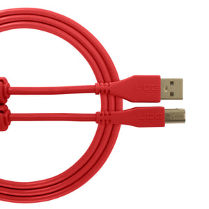 UDG Ultimate U95002 USB2 Cable A-B Red Straight 2m