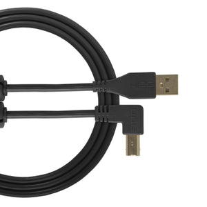 UDG Ultimate U95004 USB2 Cable A-B Black Angled 1m