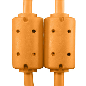 UDG Ultimate U95004 USB2 Cable A-B Orange Angled 1m