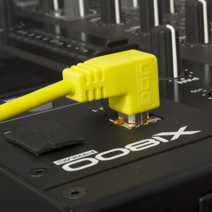 UDG Ultimate U95004 USB2 Cable A-B Yellow Angled 1m