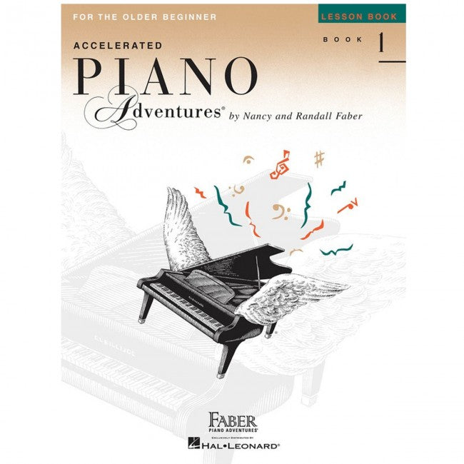 Accelerated Piano Adventures for the Older Beginner Lesson Book 1