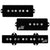Aguilar Bass Guitar Pickups Hum-Canceling 5-String Precision/ Jazz PJ Pickup Set