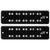 Aguilar Bass Guitar Pickups Super Double 5-String Dual Coal Soap Bar Set, D4 Size