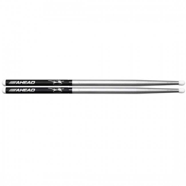Ahead Tommy Lee Motley Crue Silver Concert Aluminium Drumsticks Pair AH-TC