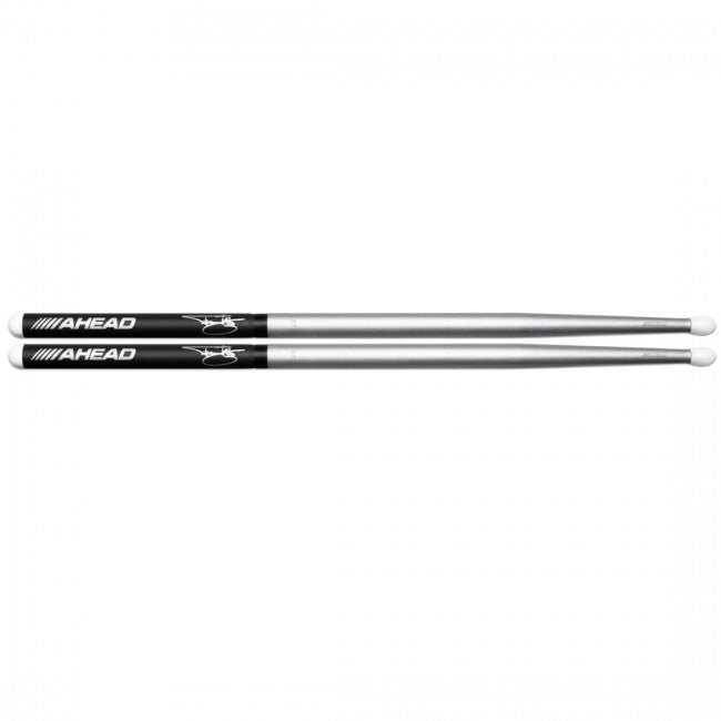 Ahead Tommy Lee Motley Crue Silver Studio Aluminium Drumsticks Pair AH-TS