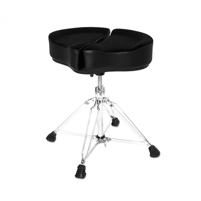 Ahead Spinal G-Saddle Drum Throne Stool Black Ergo-kinetic Heavy Duty