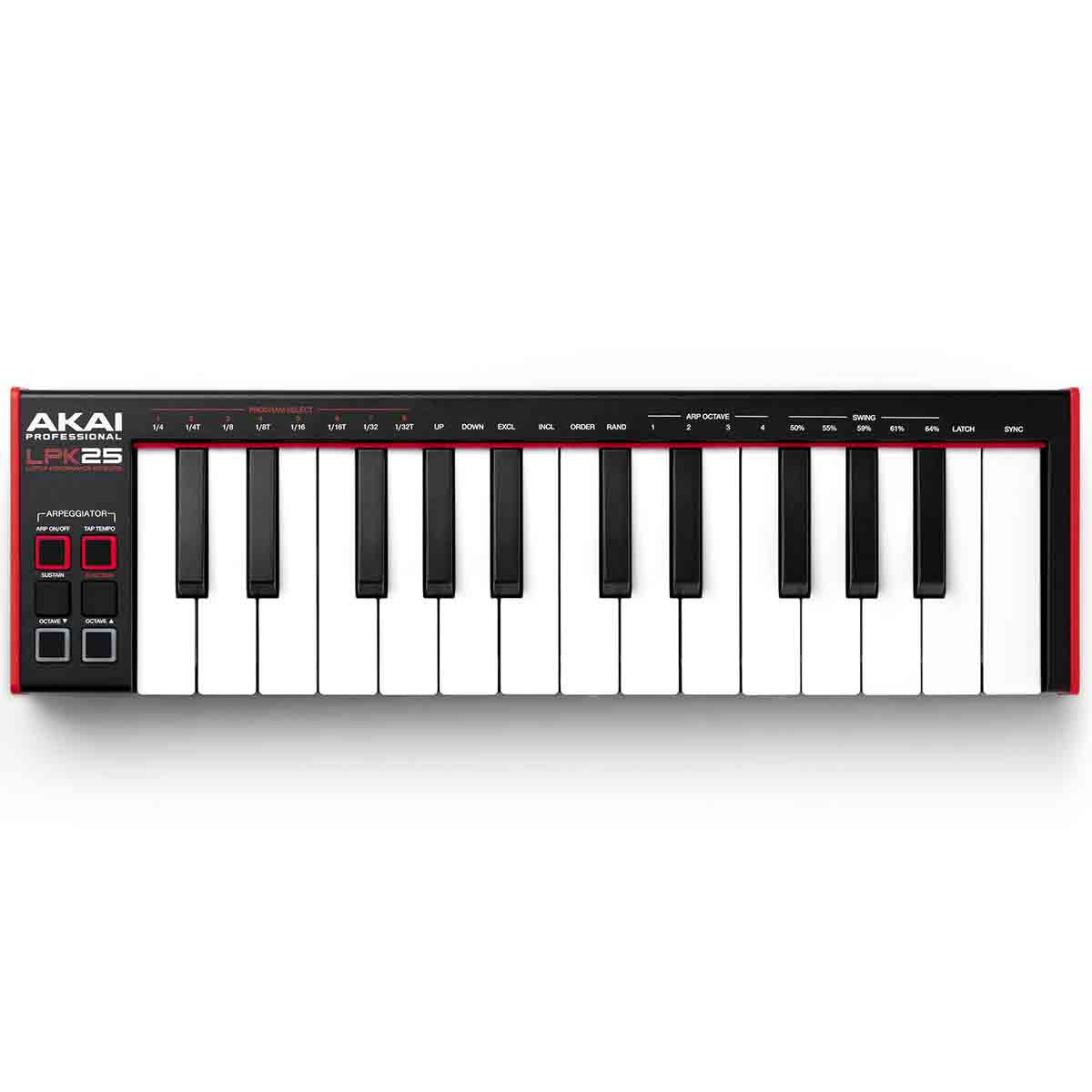 Akai Pro LPK25 MK2 Laptop Performance Keyboard Controller 25-Key