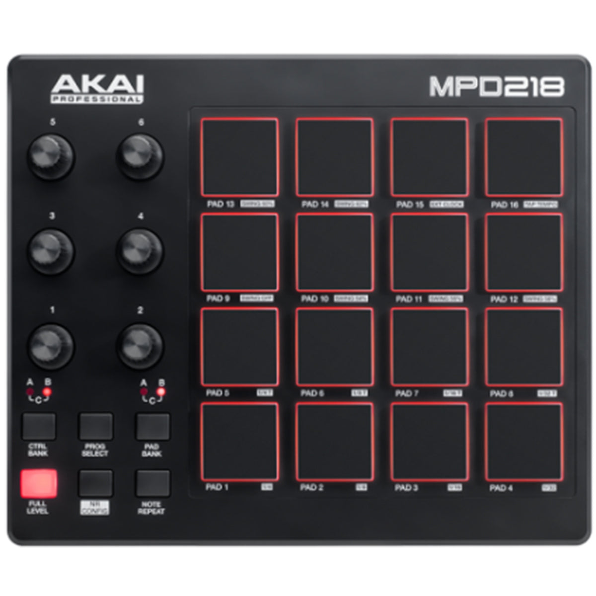 Akai Pro MPD218 USB MIDI Pad Controller