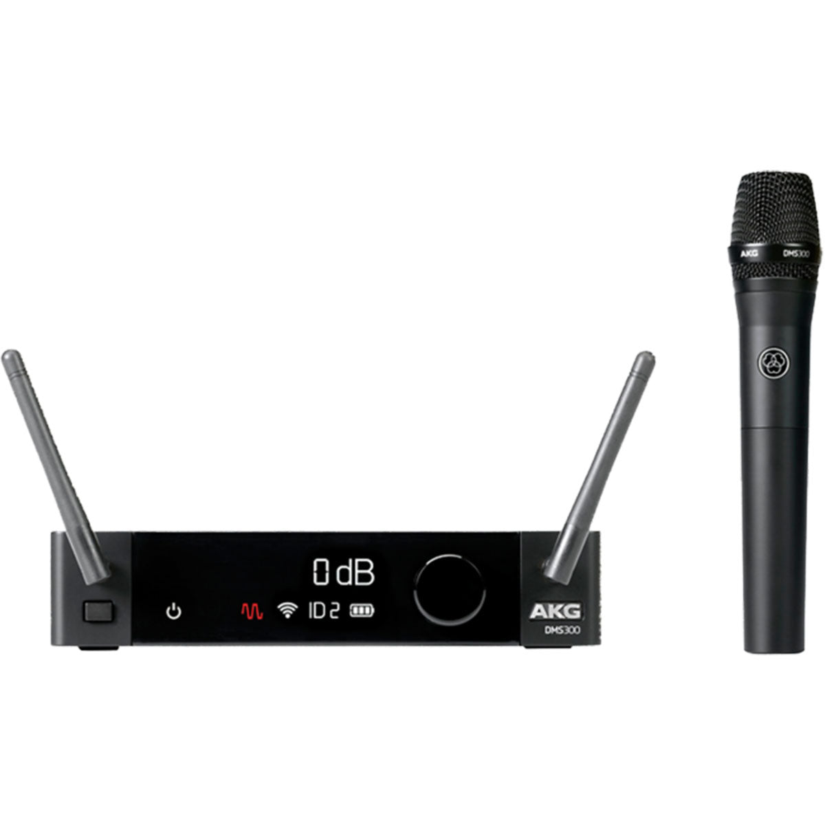 AKG DMS 300 Wireless Microphone Vocal Handheld Mic 2.4GHZ System