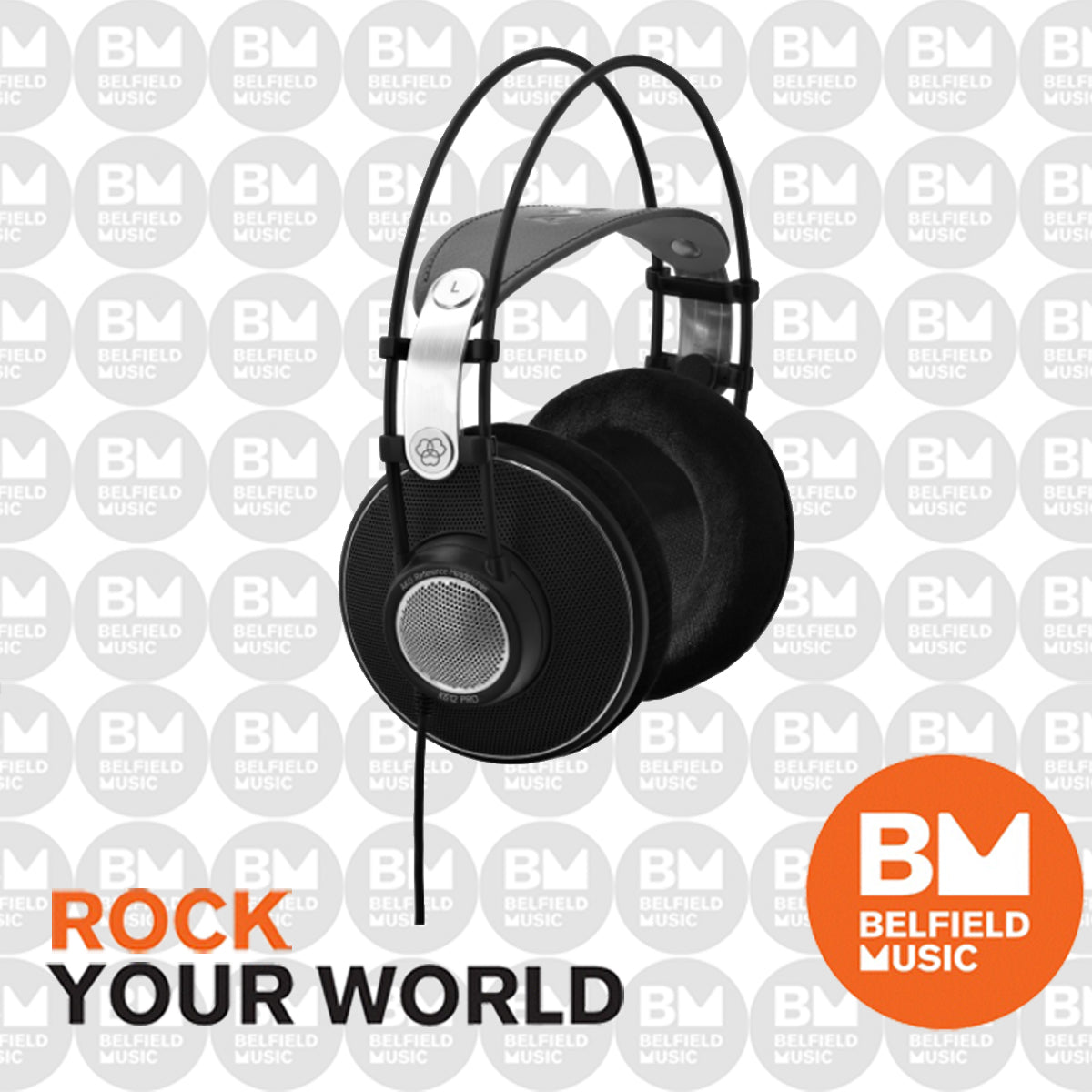AKG K612 Pro Open Back Studio Headphones Buy Online Belfield Music