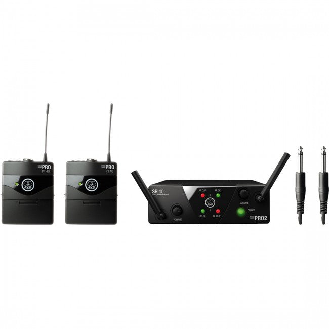 AKG WMS40 Mini US25 Dual Ins Pack B+D