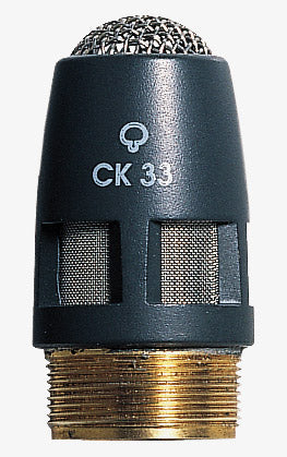 AKG CK-33 Hypercardioid Capsule 95° Pickup Angle