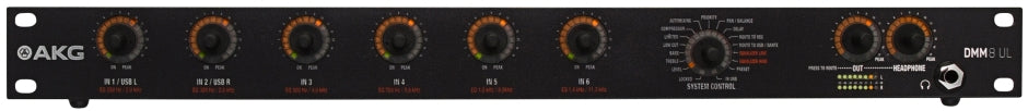 AKG DMM-8UL Auto Mic Mix 6 Ch Mic/Line Input with LAN