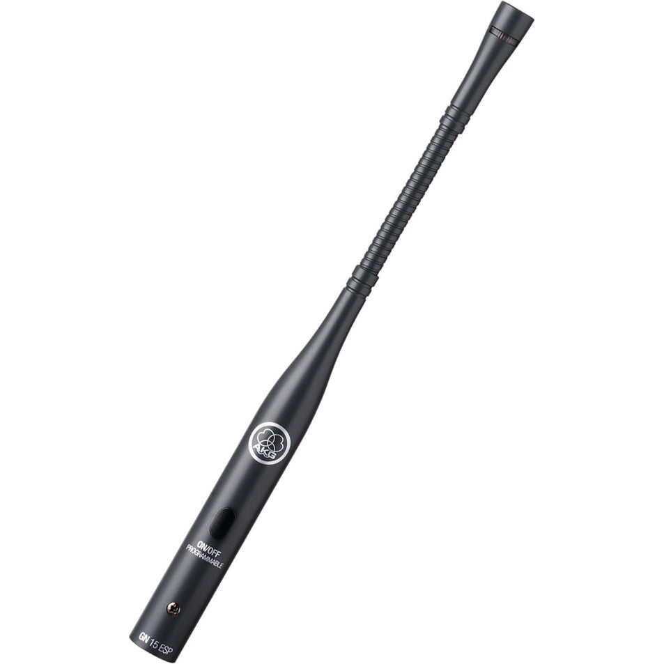AKG GN-15ESP 15cm Gooseneck Mute Switch Capsule Req