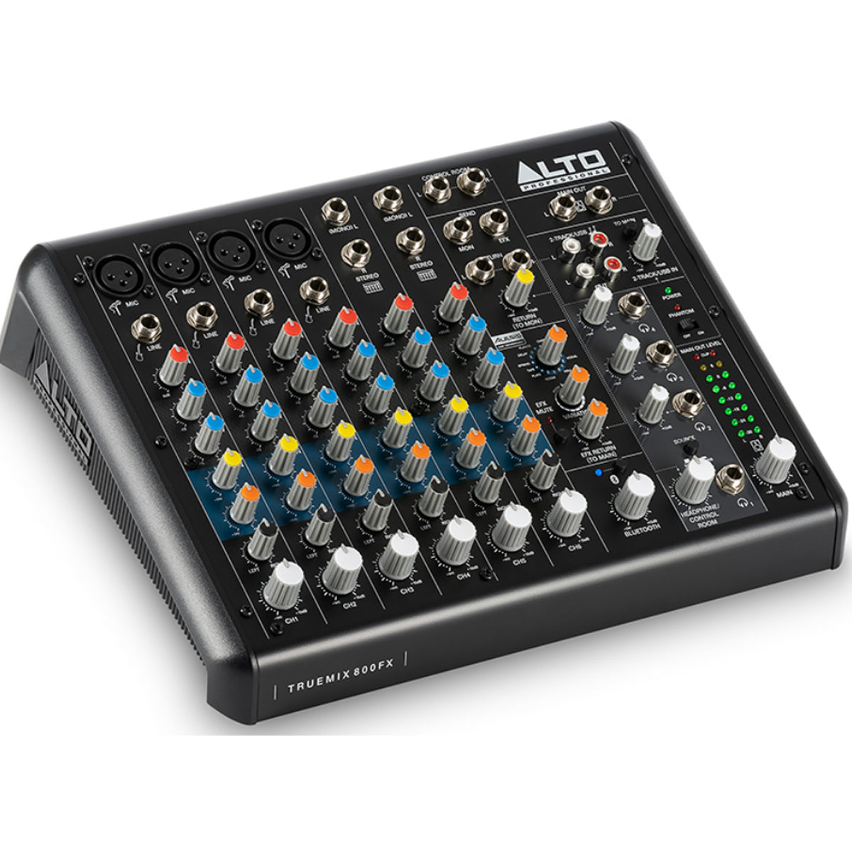 Alto Professional TrueMix 800FX 8-Channel Analogue Mixer w/ USB, Bluetooth and FX