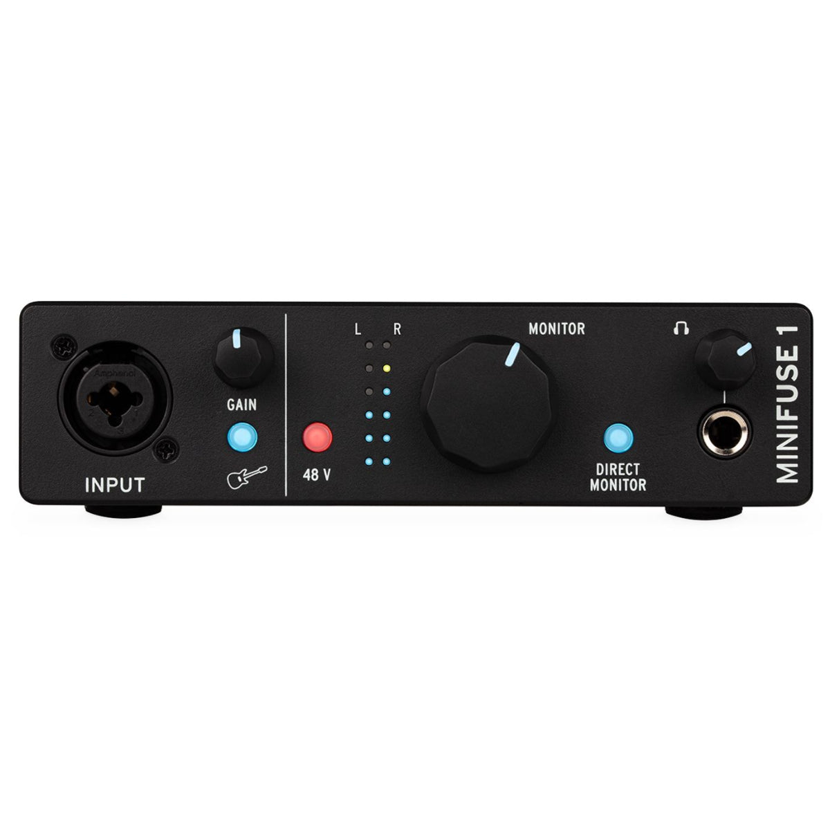 Arturia Minifuse 1 USB Audio Interface 1 in/ 2 out - Black