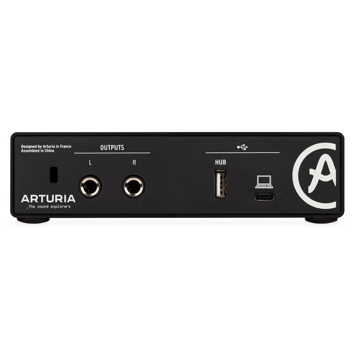 Arturia Minifuse 1 USB Audio Interface 1 in/ 2 out - Black