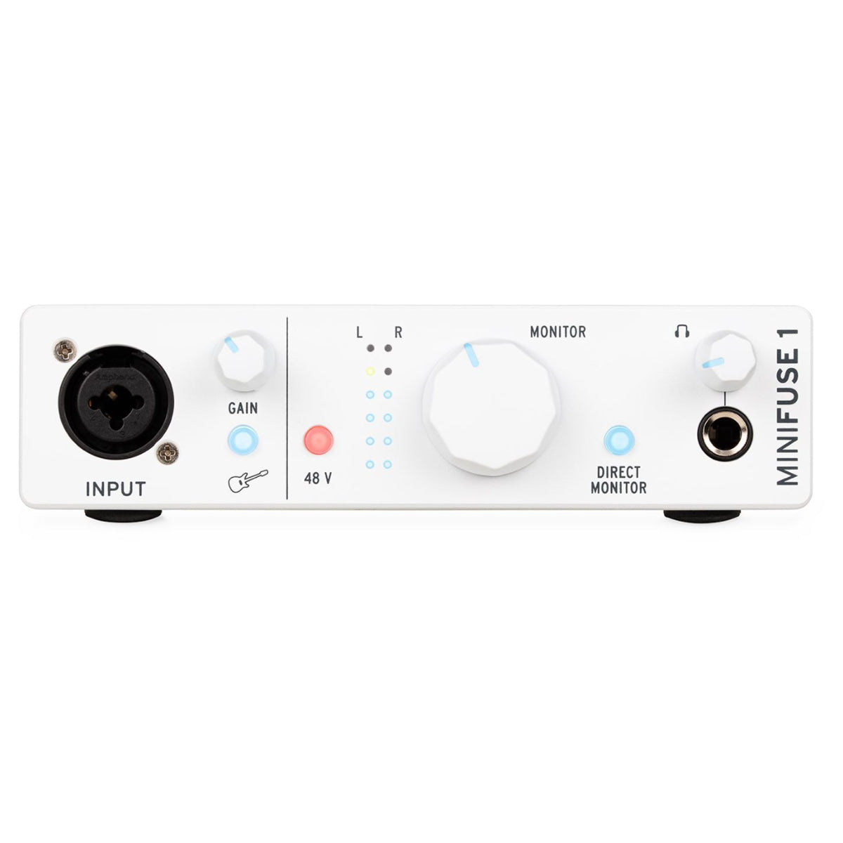 Arturia Minifuse 1 USB Audio Interface 1 in/ 2 out - White