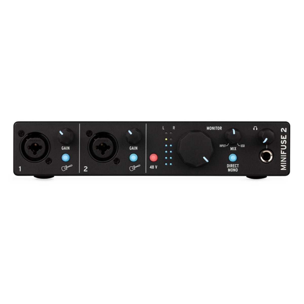 Arturia Minifuse 2 USB Audio Interface 2 in/ 2 out - Black