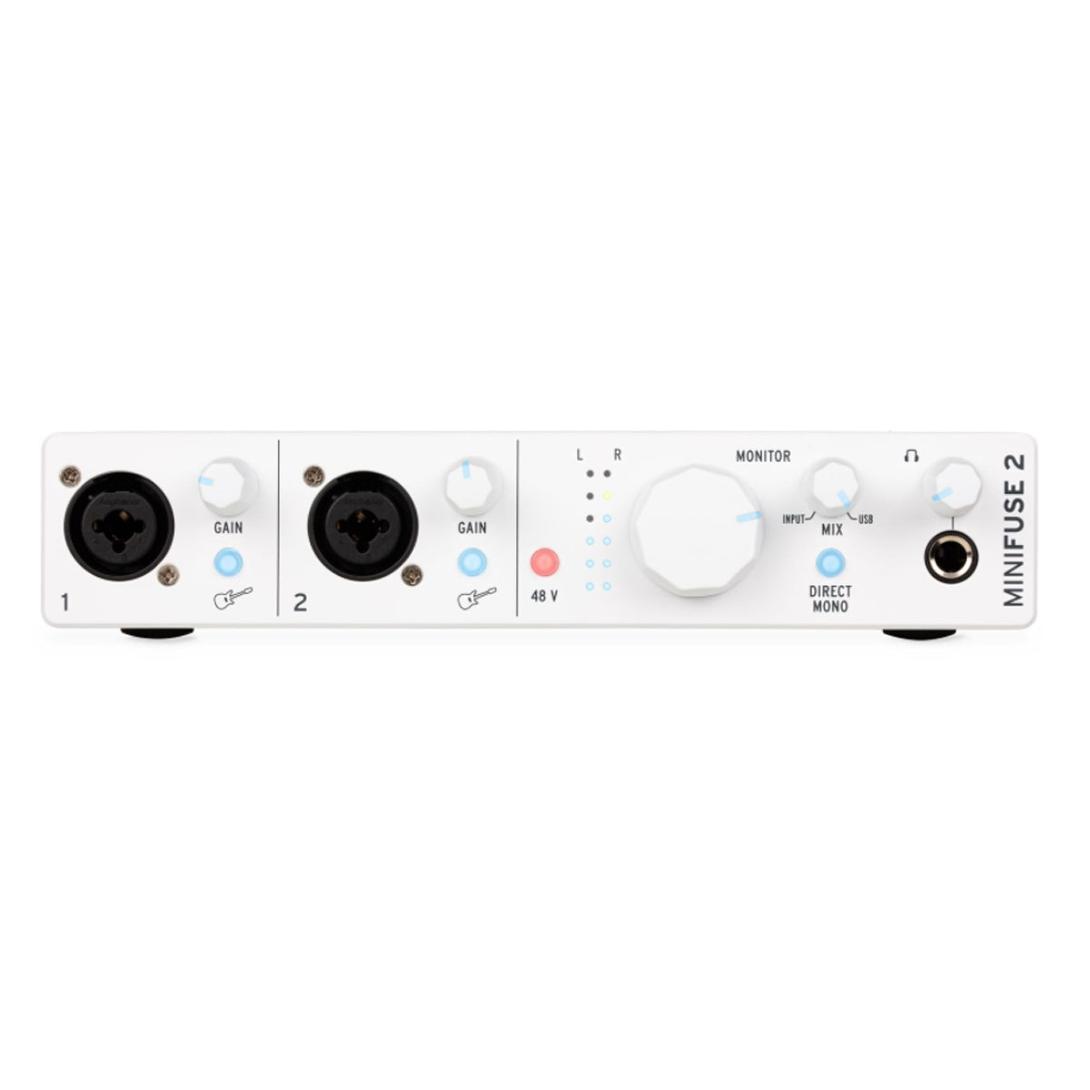 Arturia Minifuse 2 USB Audio Interface 2 in/ 2 out - White