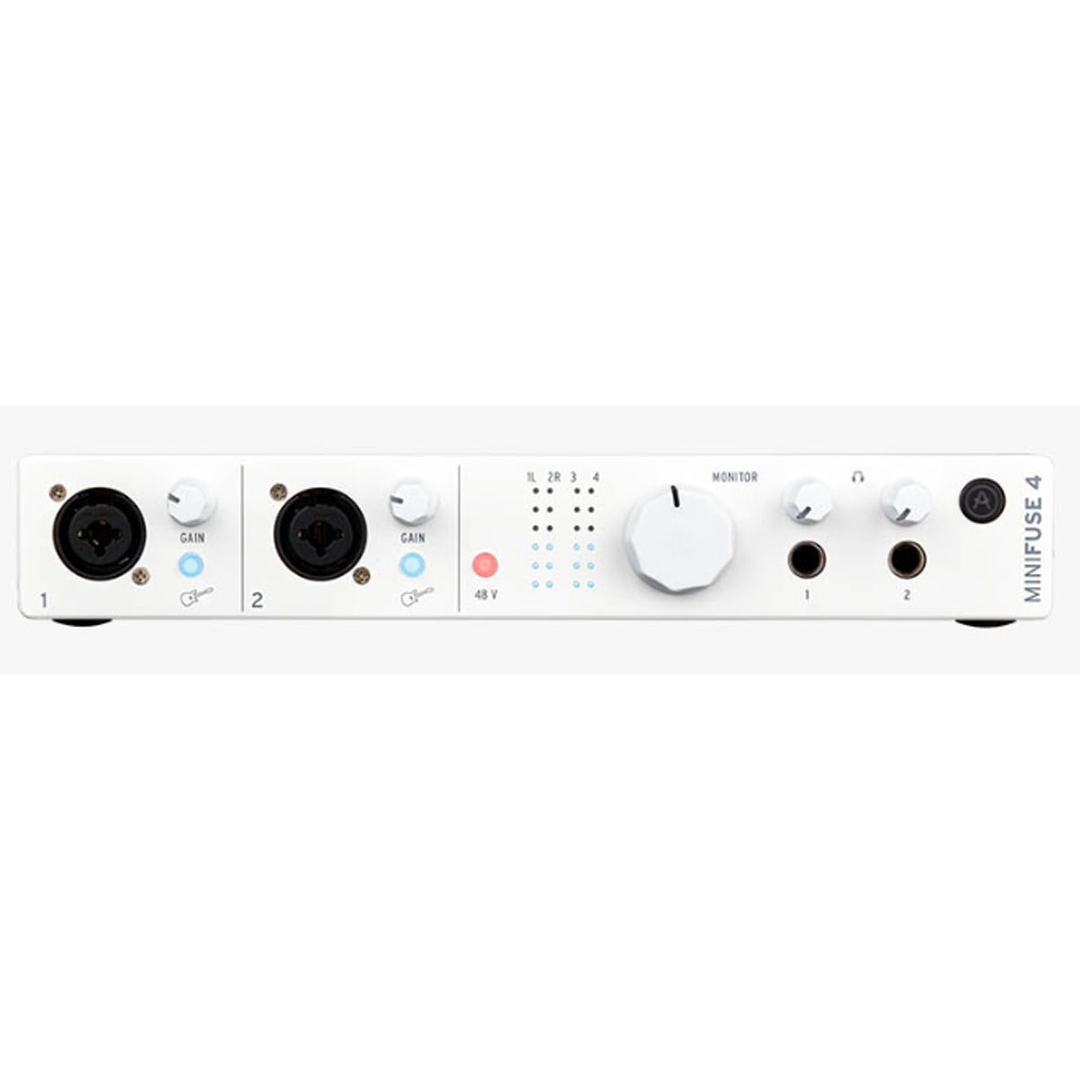 Arturia Minifuse 4 USB Audio Interface 4 in/ 4 out - White