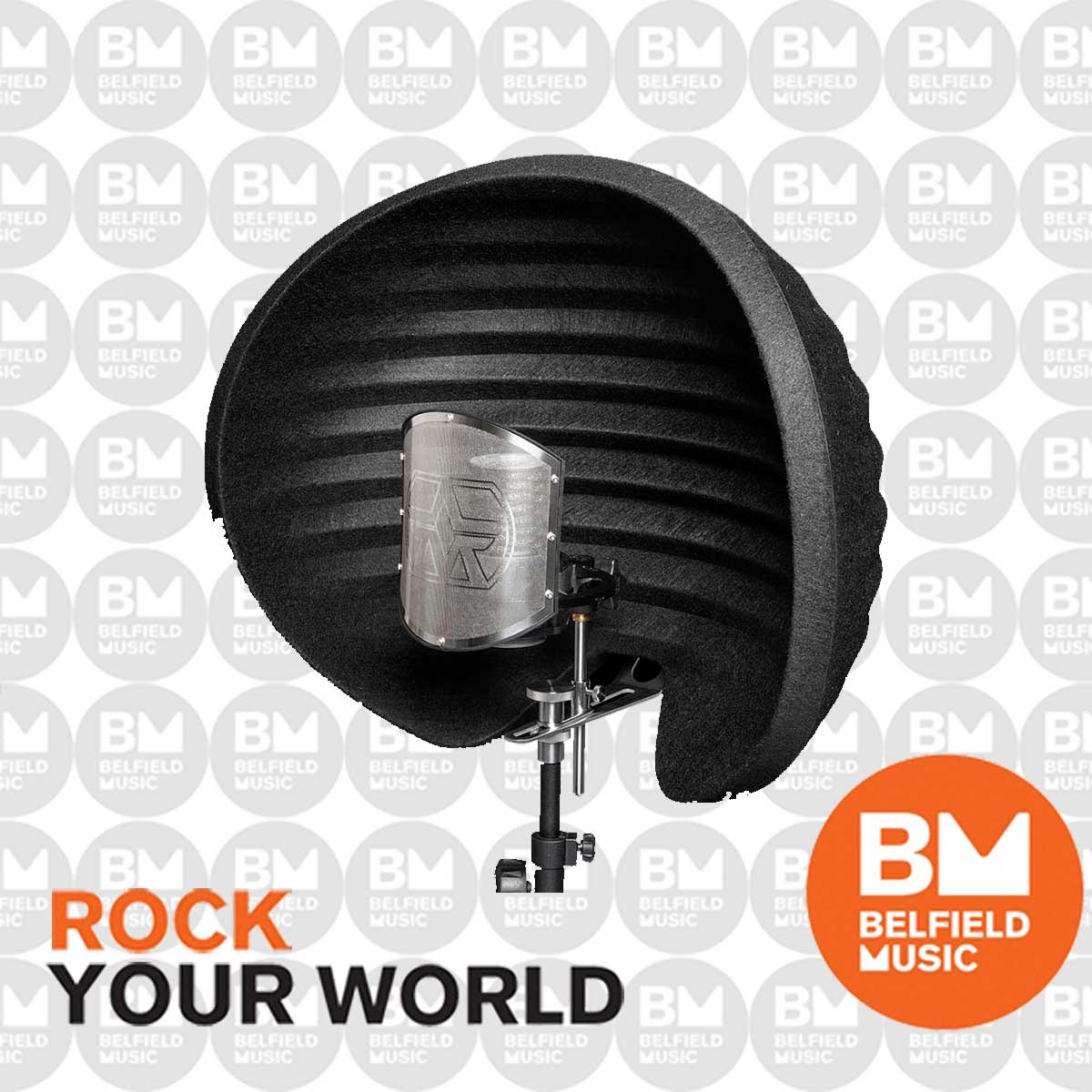 Aston Microphones Halo Shadow Vocal Booth Black - Buy Online