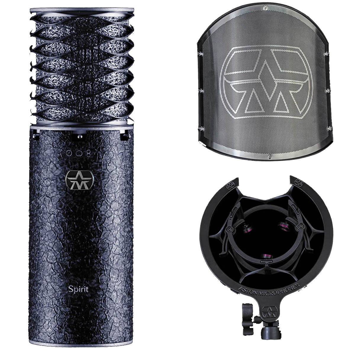 Aston Microphones Spirit Black Bundle