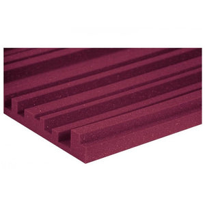 Auralex 2'' Studiofoam Metro 2' x 4' Panels - Burgundy