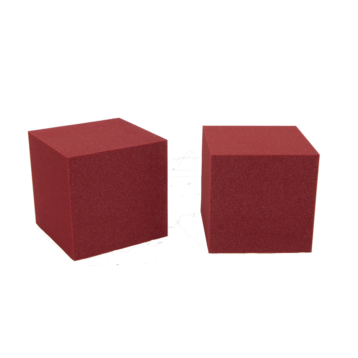 Auralex CornerFill Cube 12 Inch Studiofoam CornerFill Cube Burgundy (Pair)