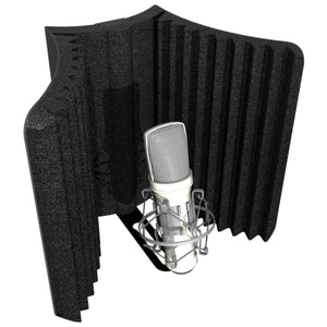 Auralex MudGuard II: Microphone Isolation Shield with Mount Version 2