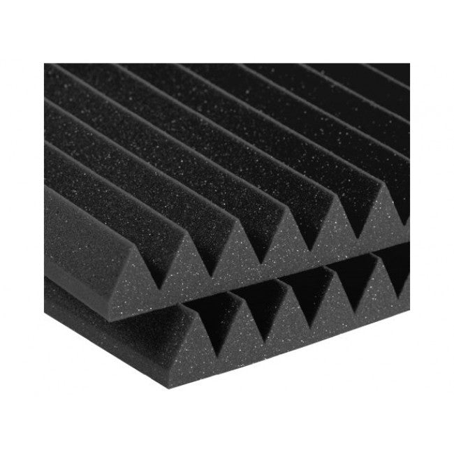 Auralex 2inc Studiofoam Wedge 2x2 Panels Charcoal