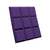 Auralex 2inch SonoFlat Grid 2x2 Panels Purple