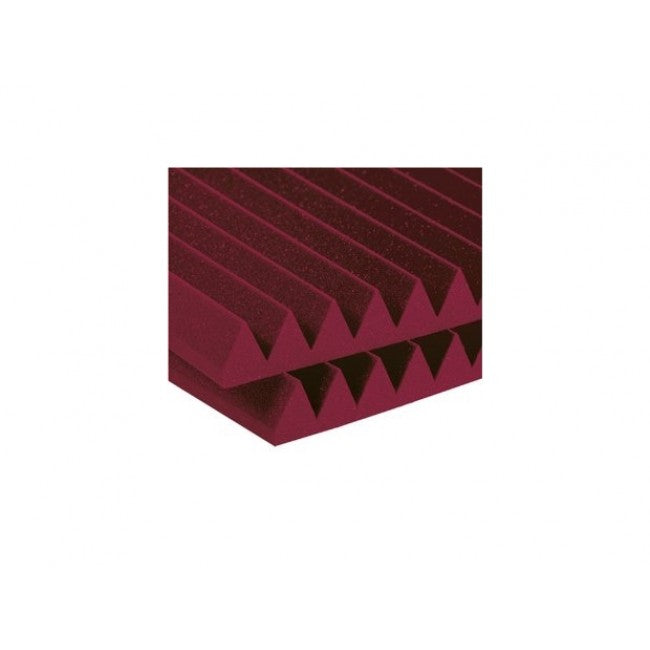 Auralex 2inch Studiofoam Wedge 2x4 Panels Burgundy