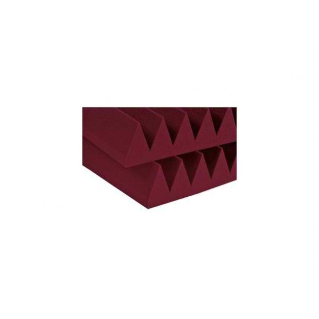 Auralex 4inch Studiofoam Wedge 2x2 Panels Burgundy