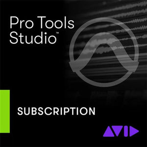 AVID Pro Tools Studio 1-Year NEW Subscription (eLicense Serial)