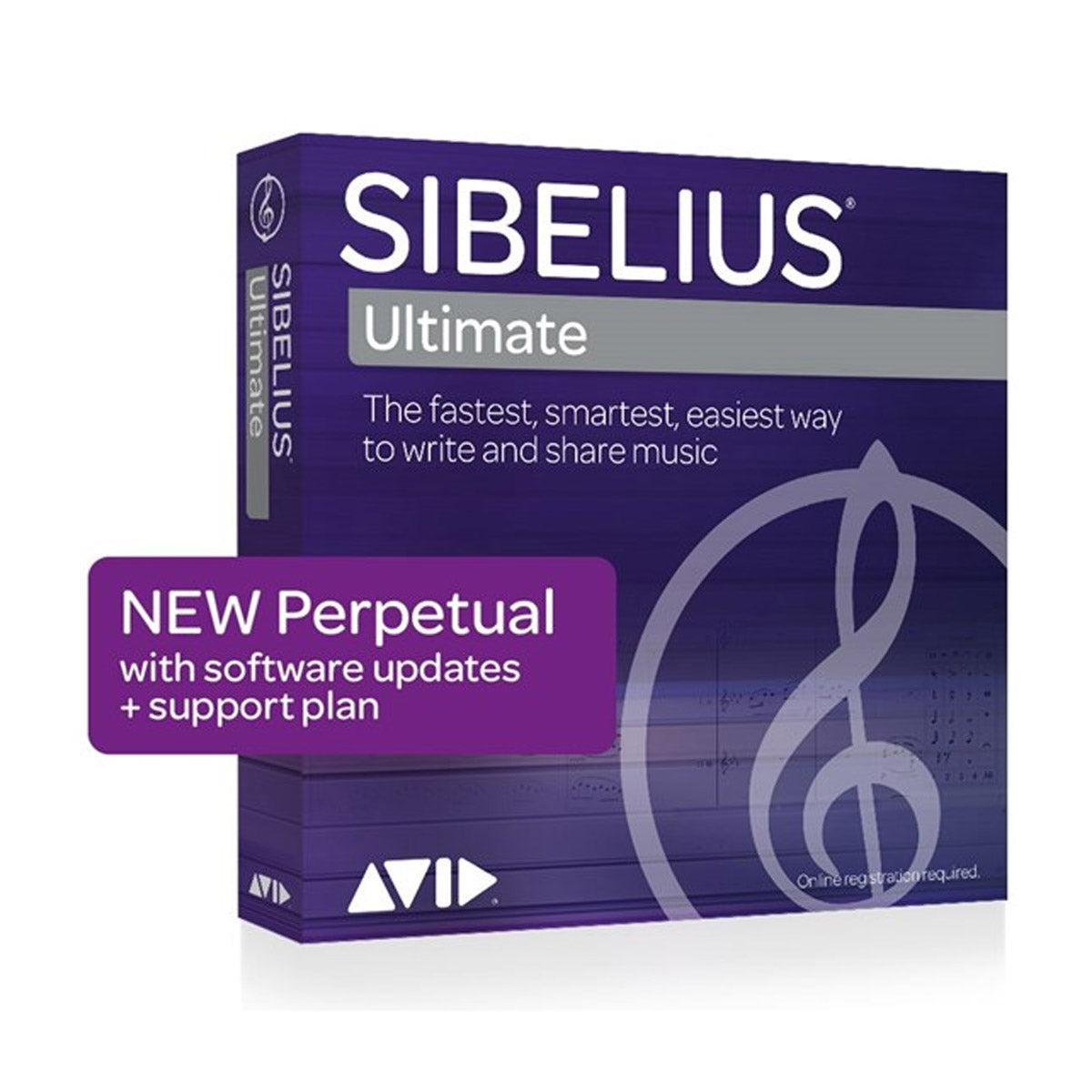 AVID Sibelius Ultimate Software - Perpetual License (eLicense Serial Only)