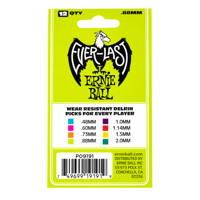 Ernie Ball 9191 Back