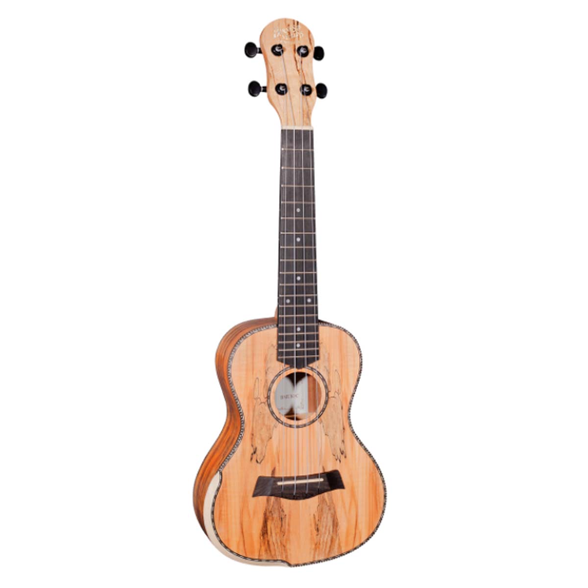 Barnes &amp; Mullins BMUK9C Concert Ukulele Spalted Maple Uke