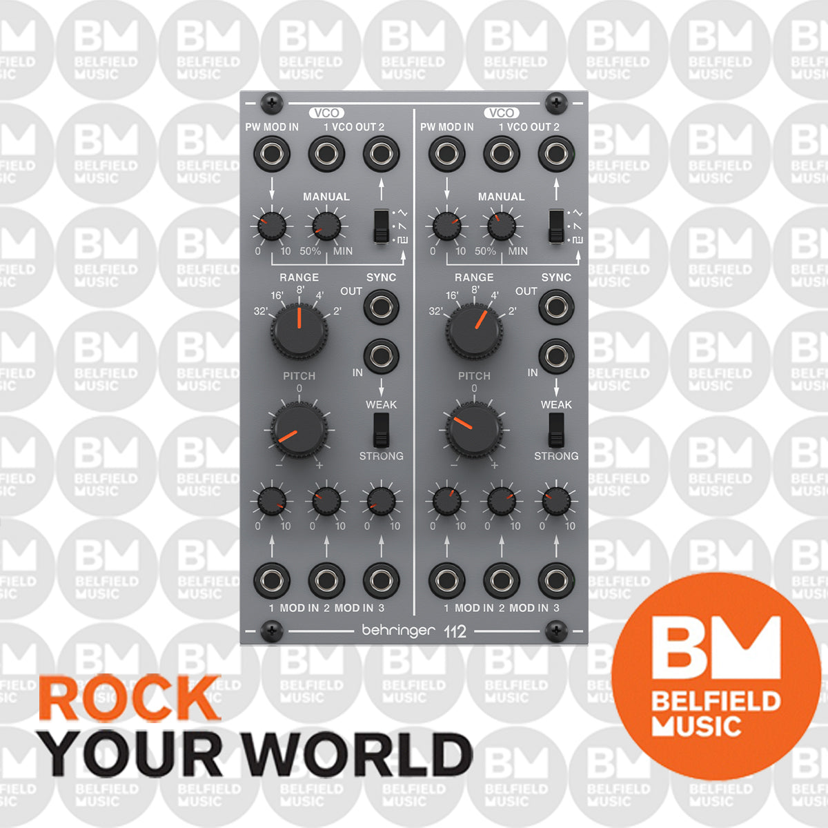 Modulo Behringer 112 DUAL VCO Per Eurorack - Sintetizzatore Analogico Vintage - Foto 2