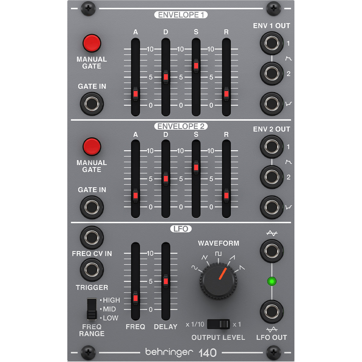 Behringer 140 Dual Envelope LFO Module