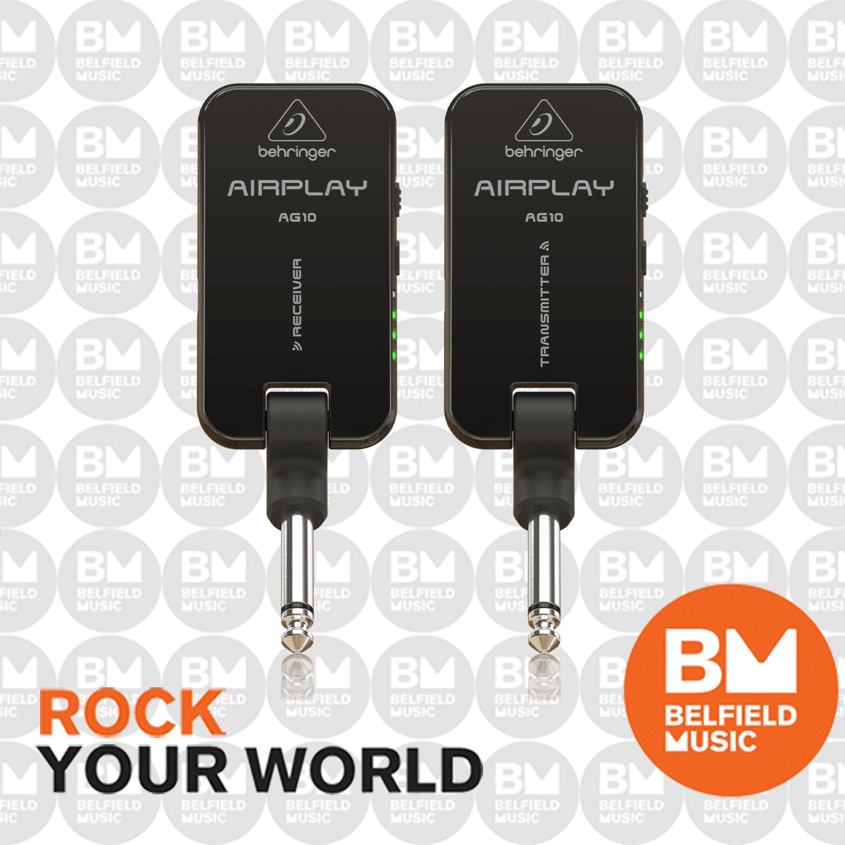 Behringer Airplay Guitar AG10 Draadloos systeem Behringer Airplay Guitar AG10 Draadloos systeem