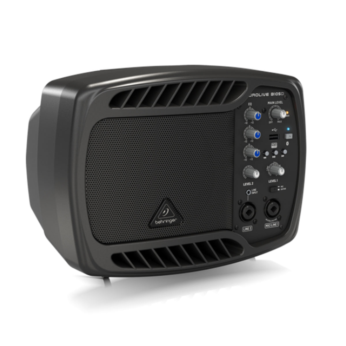 Behringer B105D Ultra Compact 50W 5inch Powered Monitor Speaker w/ MP3 and Bluetooth