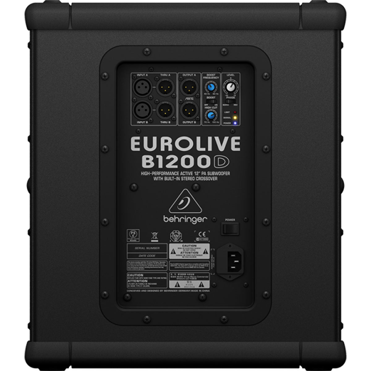 Behringer B1200D Pro Active Subwoofer