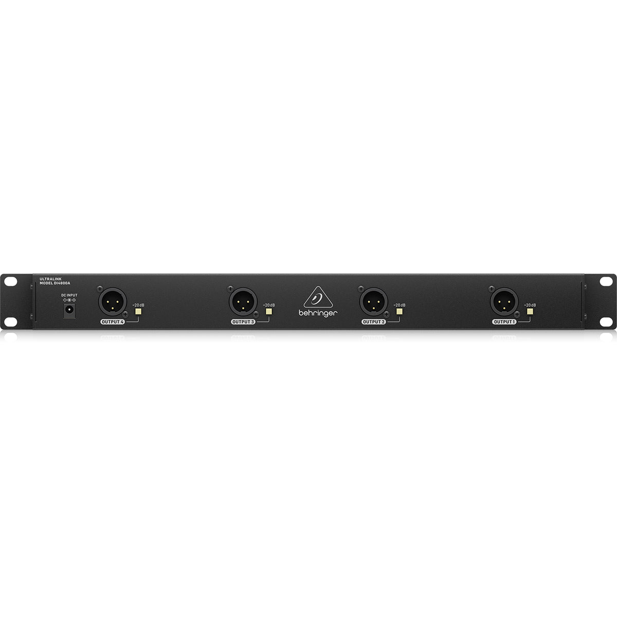 Behringer DI4800A 4-Channel Active DI Booster Line Isolator