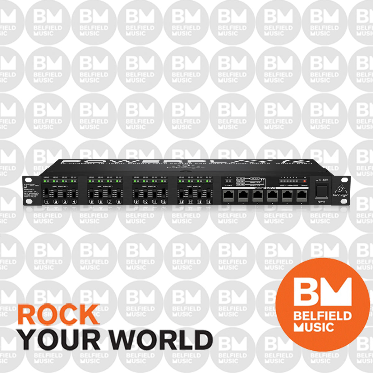 BEHRINGER POWERPLAY P16-I　CUEシステム BEHRINGER ( ベリンガー ) POWERPLAY P16-I CUEシステム 送料