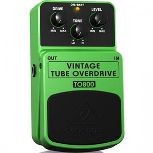 Behringer TO800 Vintage Tube Overdrive Pedal