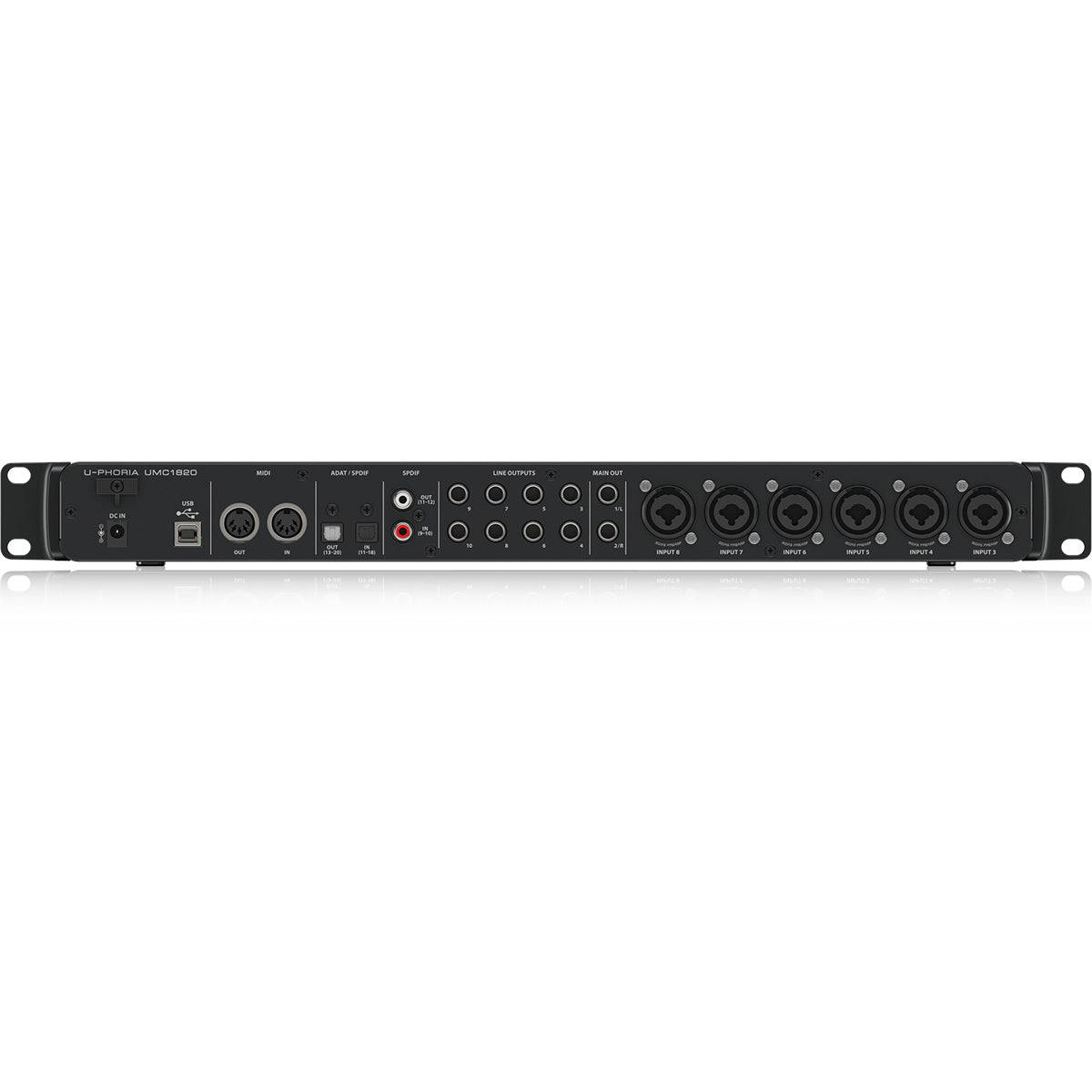 Behringer U-PHORIA UMC1820 Audiophile 18x20 Interface w/ Midas Preamps