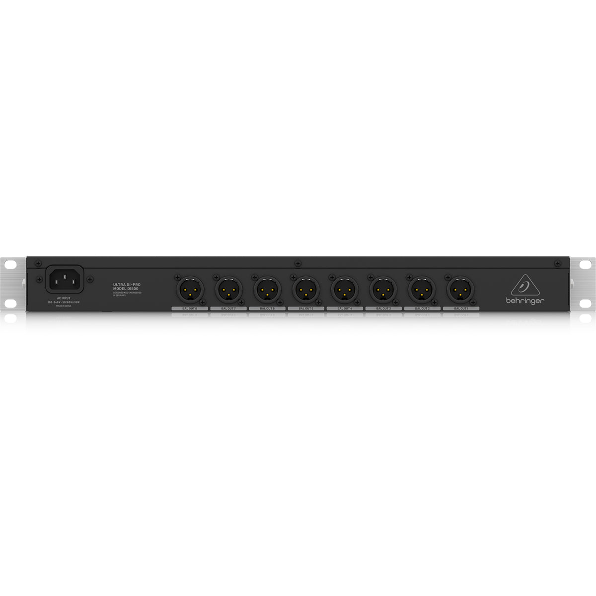 Behringer DI800 Ultraro 8-DI P-Channel DI Box - Nearly New Behringer DI800 Ultraro 8-DI P-Channel DI Box - Nearly New