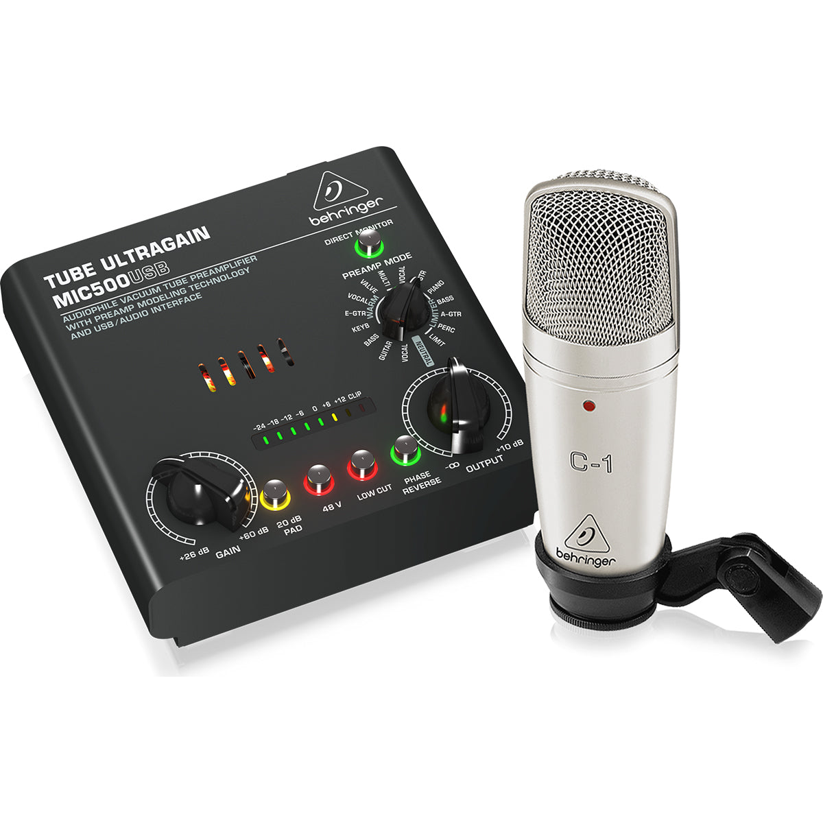 Behringer VOICE STUDIO Recording Bundle