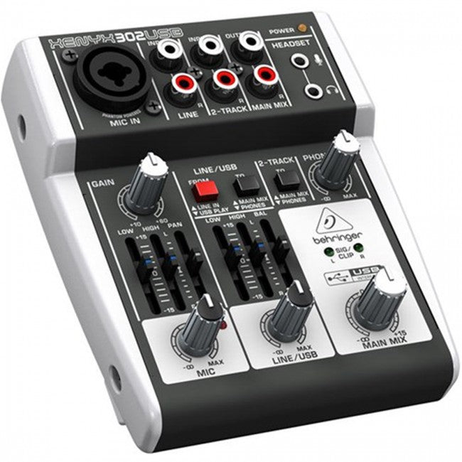 Behringer Xenyx 302 3 Input Mixer